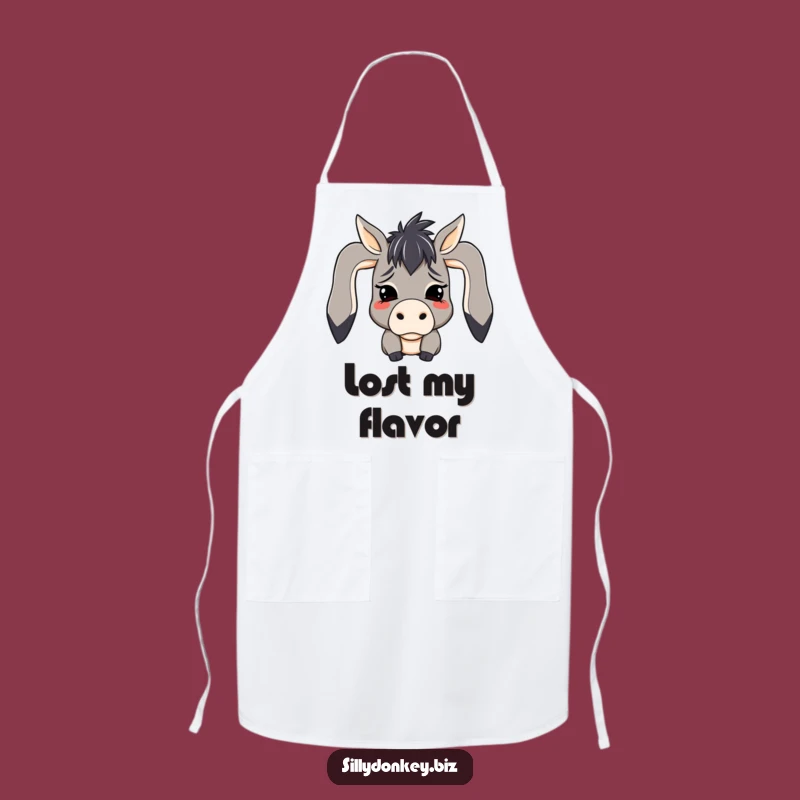 Funny Kawaii Donkey Apron: Cook Up Some Laughs, Even in Despair