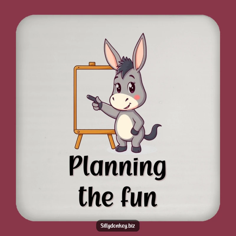 Funny Donkey Whiteboard Coasters: Protect Surfaces with Smart Ideas